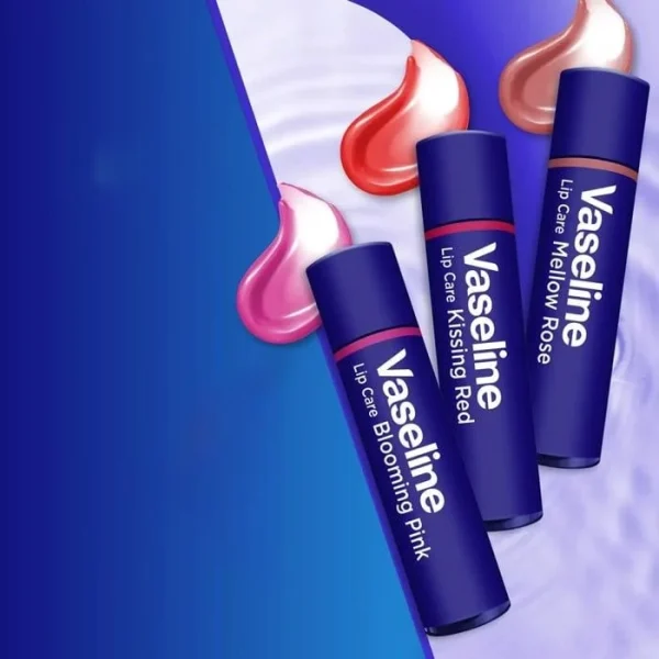 Son Dưỡng Có Màu Vaseline Hồng Cam Êm Dịu 3g - Hình ảnh 6