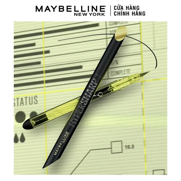 Bút Kẻ Mắt Nước Maybelline Sắc Mảnh BR1 Nâu Tự Nhiên 0.4g - Hình ảnh 2