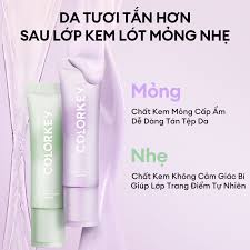 Kem Lót Colorkey Hiệu Chỉnh Màu Da Màu Xanh 02 30g
