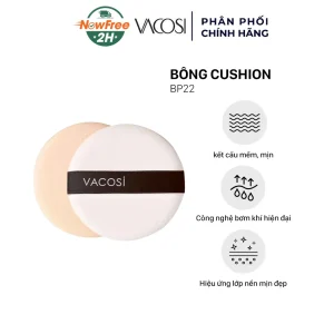 Bông Phấn Cushion Vacosi BP22 (1 Cái) Air Fitting Cushion Puff