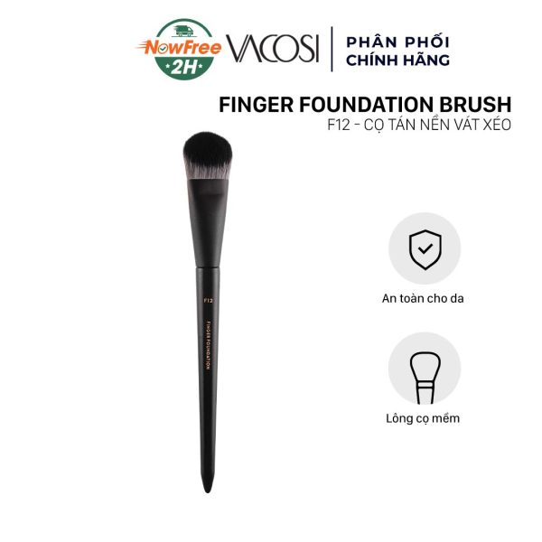 Cọ Đánh Nền Vacosi Đầu Dẹp Nhỏ F06 Foundation Brush