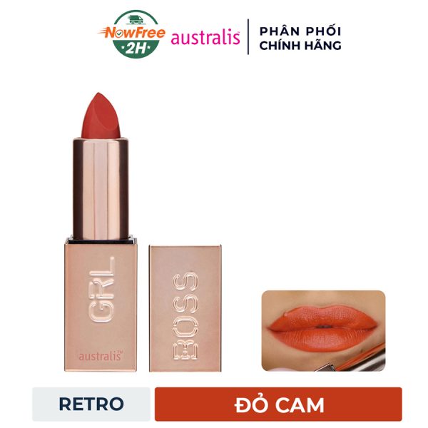 Son Lì Australis Mềm Mịn 3.2g Grlboss Matte Lipstick - Hình ảnh 7