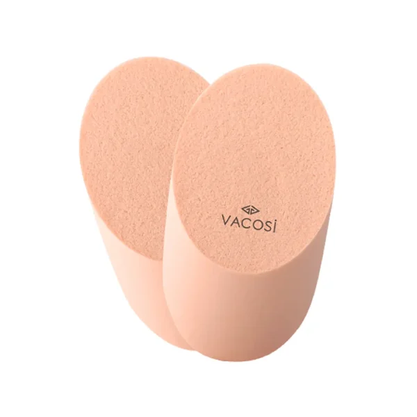 Bông Phấn Ướt Vacosi Elip Xúc Xích (Bịch 2 Cái) Ellipse Sponge - Hình ảnh 2