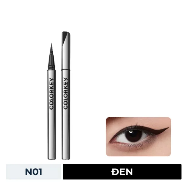 Bút Kẻ Mắt Colorkey Chống Nước Lâu Trôi N01 Đen 0.5g