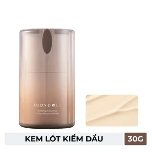 Kem Lót Judydoll Kiềm Dầu, Mỏng Nhẹ, Bền Màu 30g
