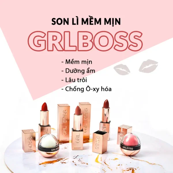 Son Lì Australis Mềm Mịn 3.2g Grlboss Matte Lipstick - Hình ảnh 2