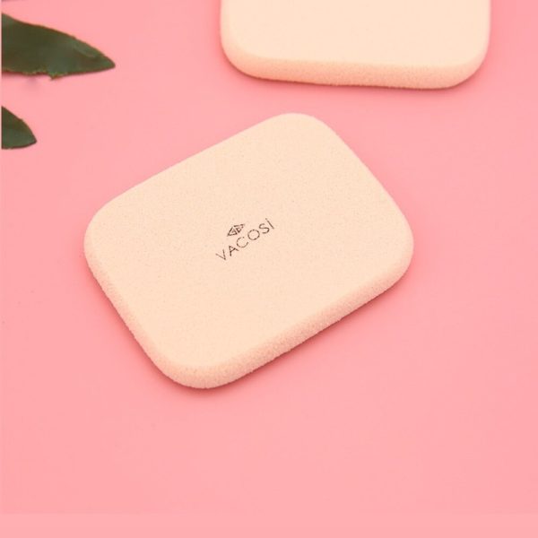 Bông Phấn Ướt Vacosi Vuông Nhỏ BP04 (Bịch 2 Cái) Small Square Sponge - Hình ảnh 2